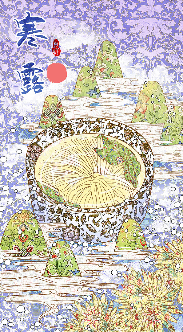 二十四节气（图ZNjMwMjc5NDQ=） - 图案 - 站酷设计师勇敢的面条原创素材 - 站酷ZCOOL