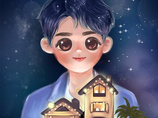 手繪小居居（個(gè)人主頁(yè)-ZMzY4NzM5OTY=） - 創(chuàng)作習(xí)作 - 站酷設(shè)計(jì)師vivi尤微米原創(chuàng)素材 - 站酷ZCOOL