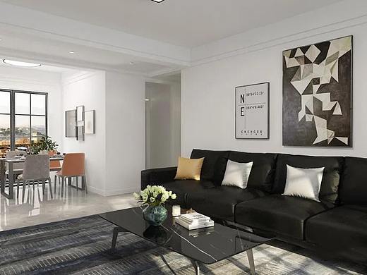 高新城市广场 120㎡ 现代简约风