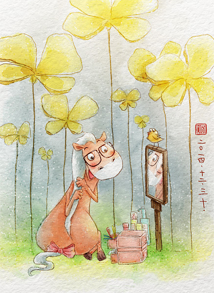 十二生肖（图ZMjM0MTU4MTI=） - 新锐潮流插画 - 站酷设计师高呱呱原创素材 - 站酷ZCOOL
