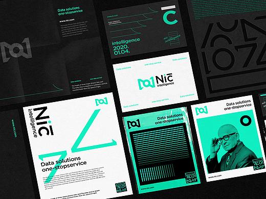 Nic intelligence 品牌形象设计
