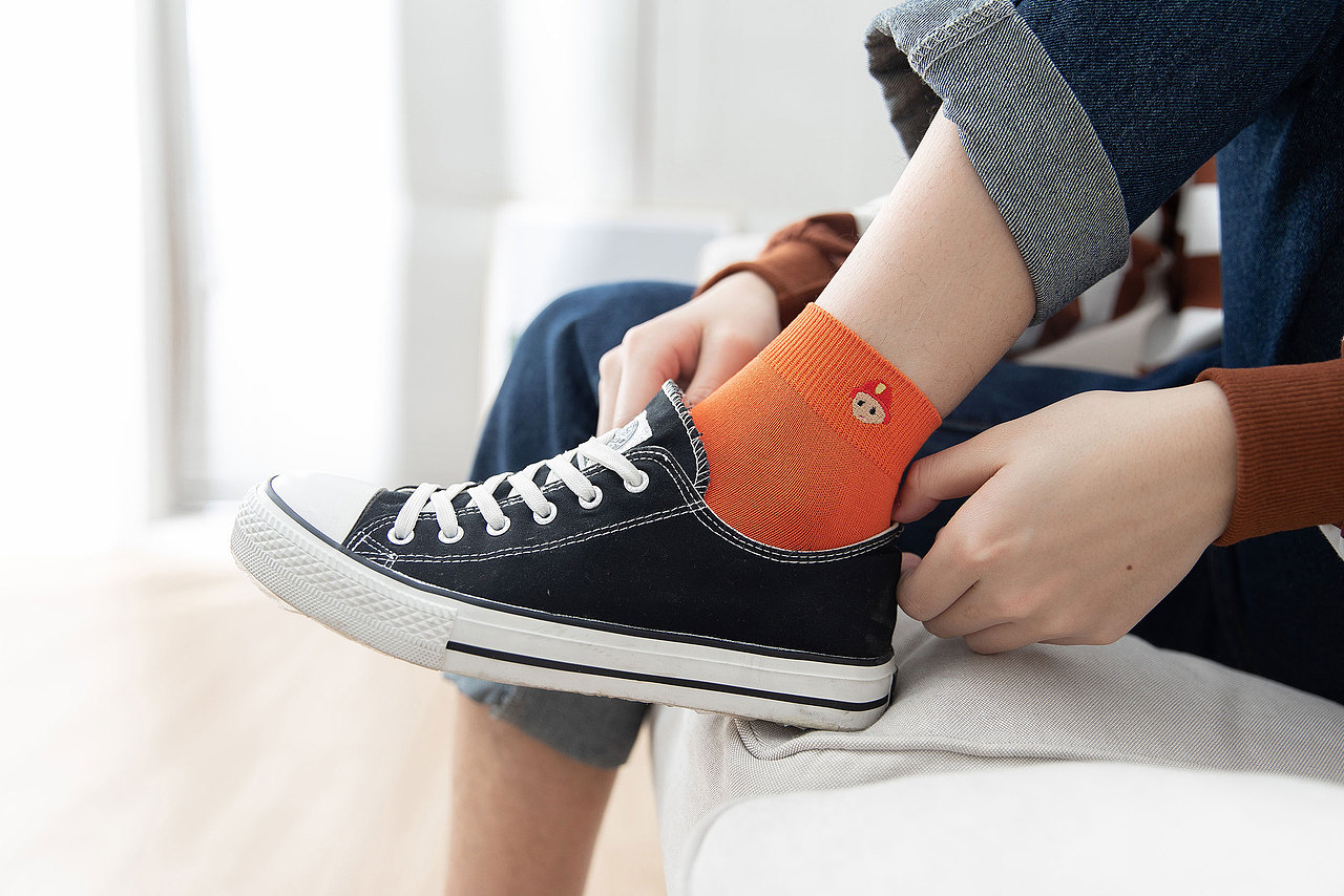 2020春夏男袜短袜刺绣日系袜子