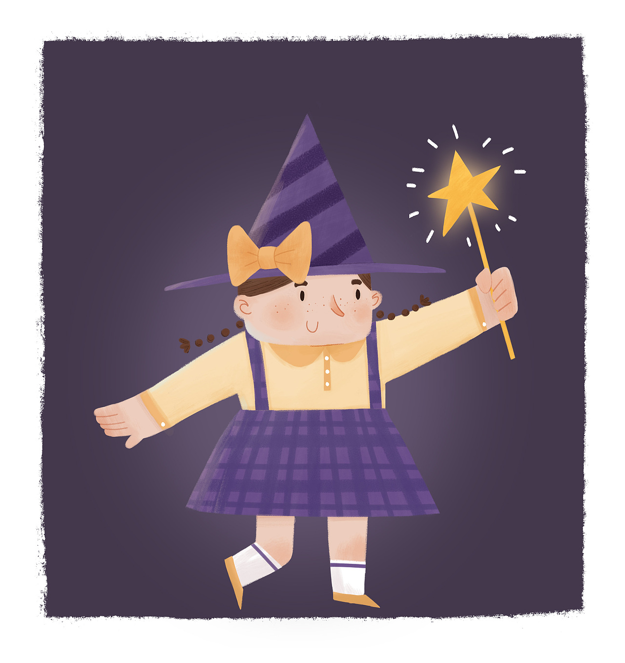 巴啦啦小魔女全身变——一起来当幼稚鬼(内含过程图)