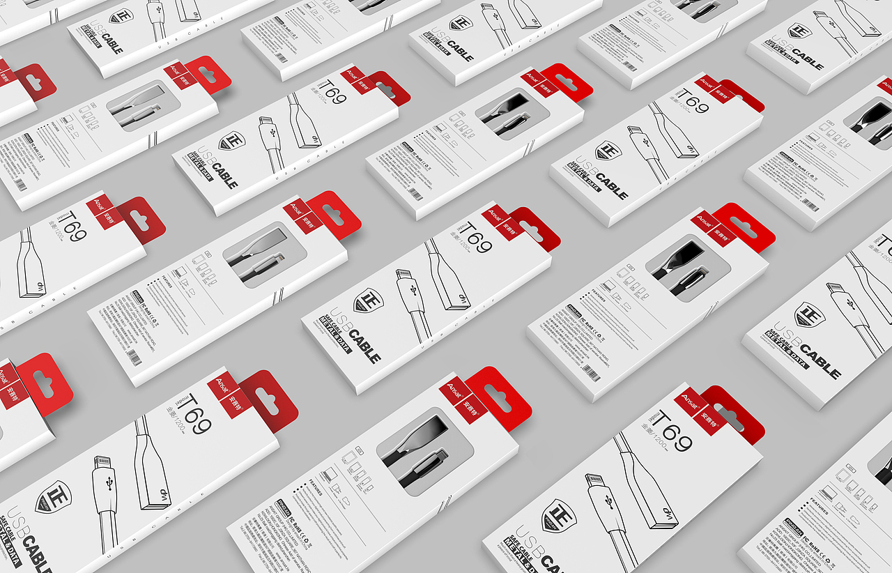 数据线包装设计（图ZODc5MzU3MzI=） - 包装 - 站酷设计师野生设计师2022原创素材 - 站酷ZCOOL