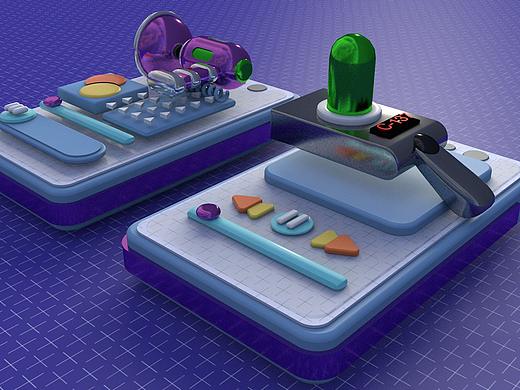 C4D日常练习（含IP设计）