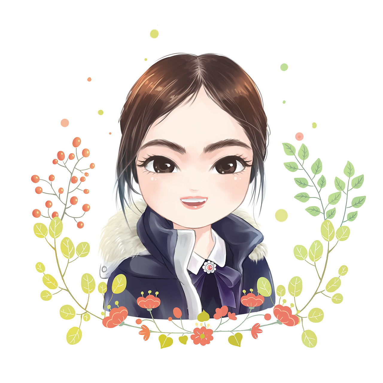 【头像】2017年帮小伙伴们画的头像 第一弹