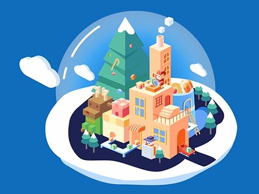 2.5D插畫練習(xí)（個人主頁-ZMjYyNjIwNDg=） - 商業(yè)插畫 - 站酷設(shè)計師Z87785226原創(chuàng)素材 - 站酷ZCOOL