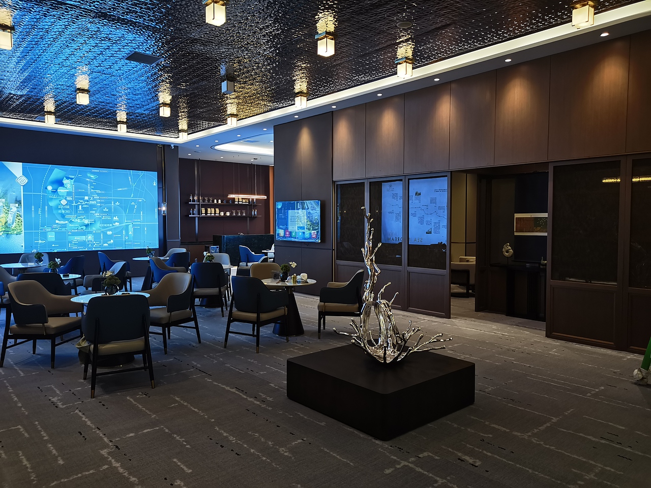 银川装修公司|银川会客厅装修设计实景图