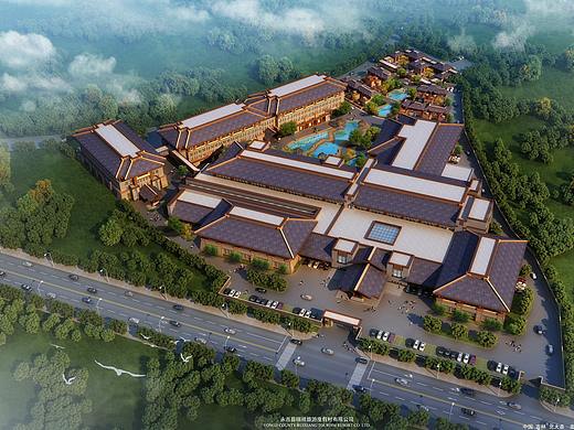壶府温泉酒店（个人主页-ZMjk5NDY4NTI=） - 建筑设计 - 站酷设计师海秋原创素材 - 站酷ZCOOL