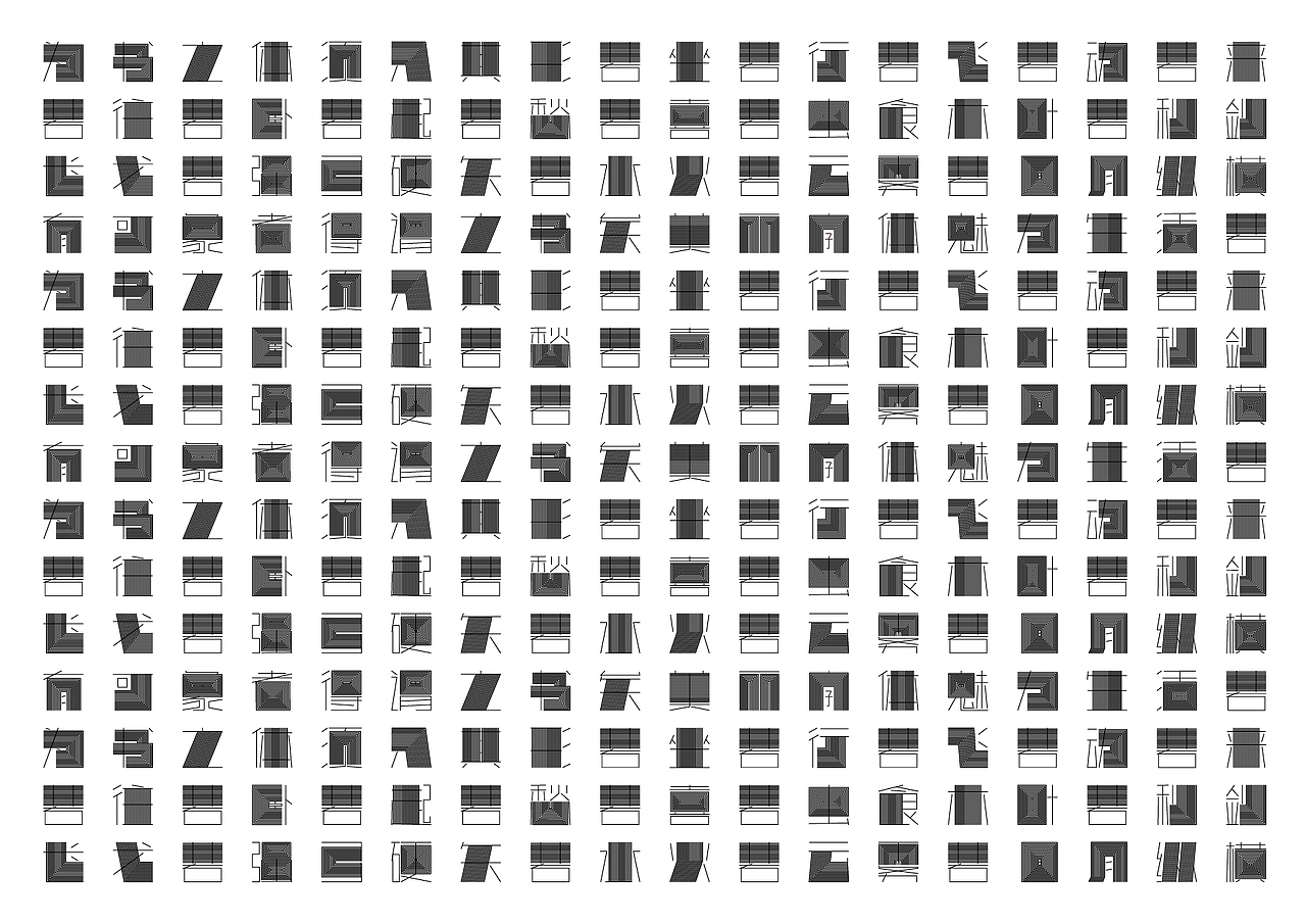 三體（圖ZMTM0NDcxMjk2） - 字體/字形 - 站酷設(shè)計(jì)師Yan5845原創(chuàng)素材 - 站酷ZCOOL