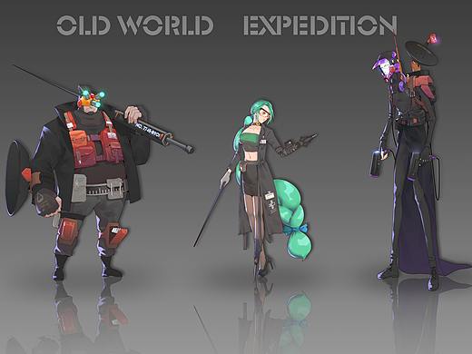 二次元科幻角色设计