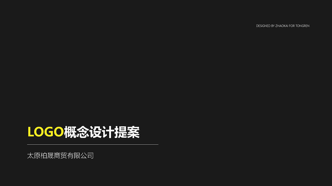 太原柏晟商贸LOGO概念设计