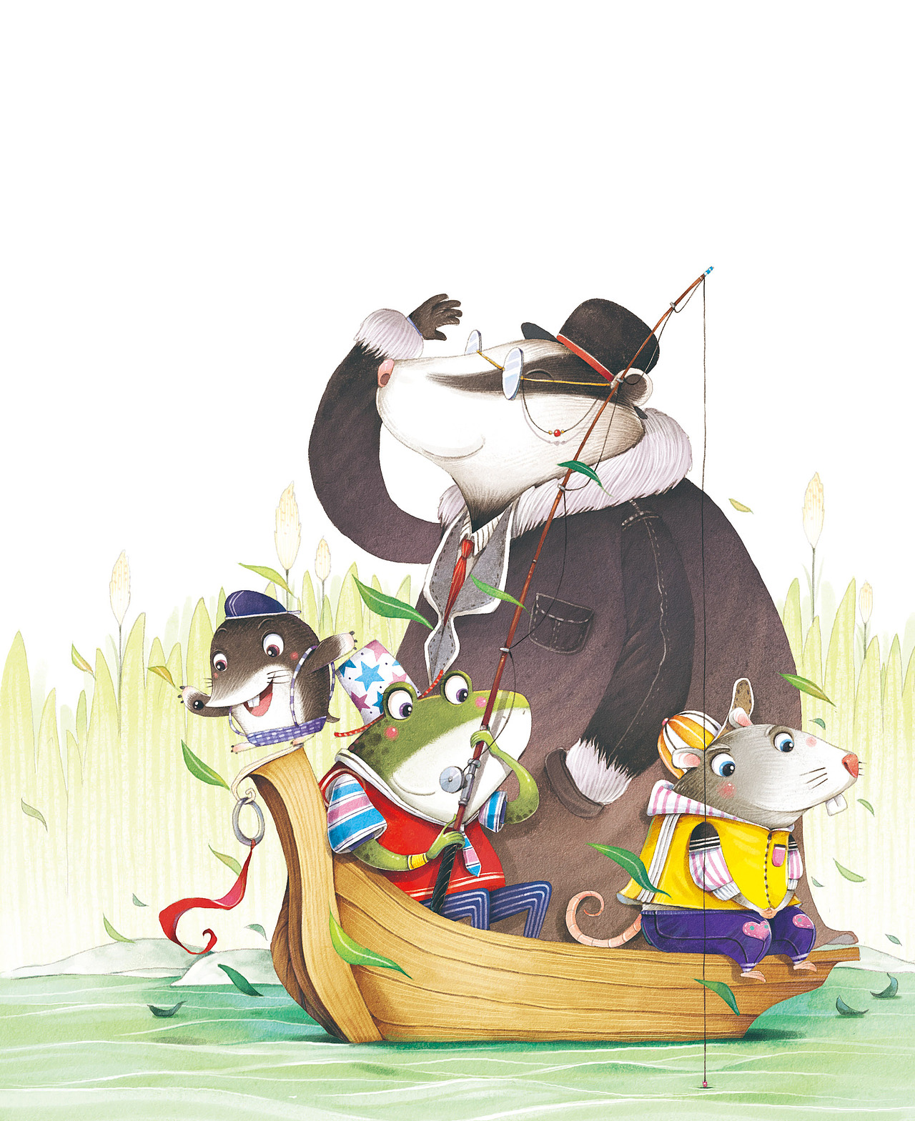 世界童话故事（图ZMjU1ODExODQ0） - 绘本 - 站酷设计师麦田插画原创素材 - 站酷ZCOOL