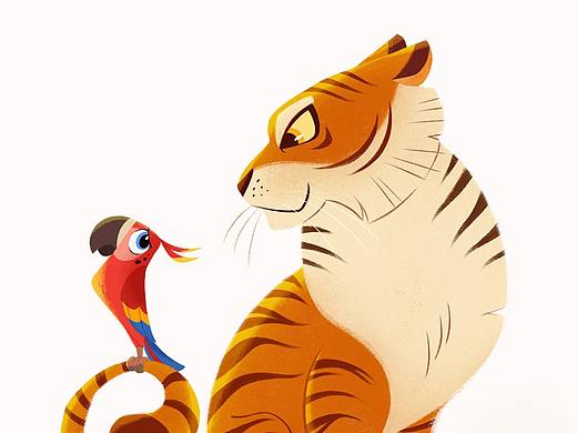 小动物 商业插画