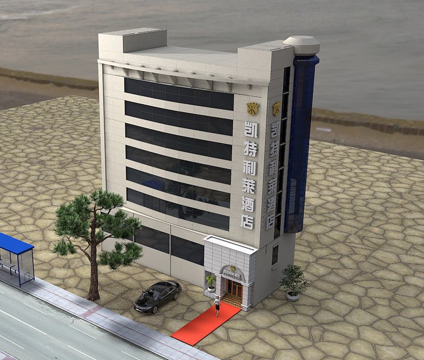 C4D酒店模样（图ZODM1Mjg4MDg=） - 建筑/空间 - 站酷设计师UTV公益社区原创素材 - 站酷ZCOOL