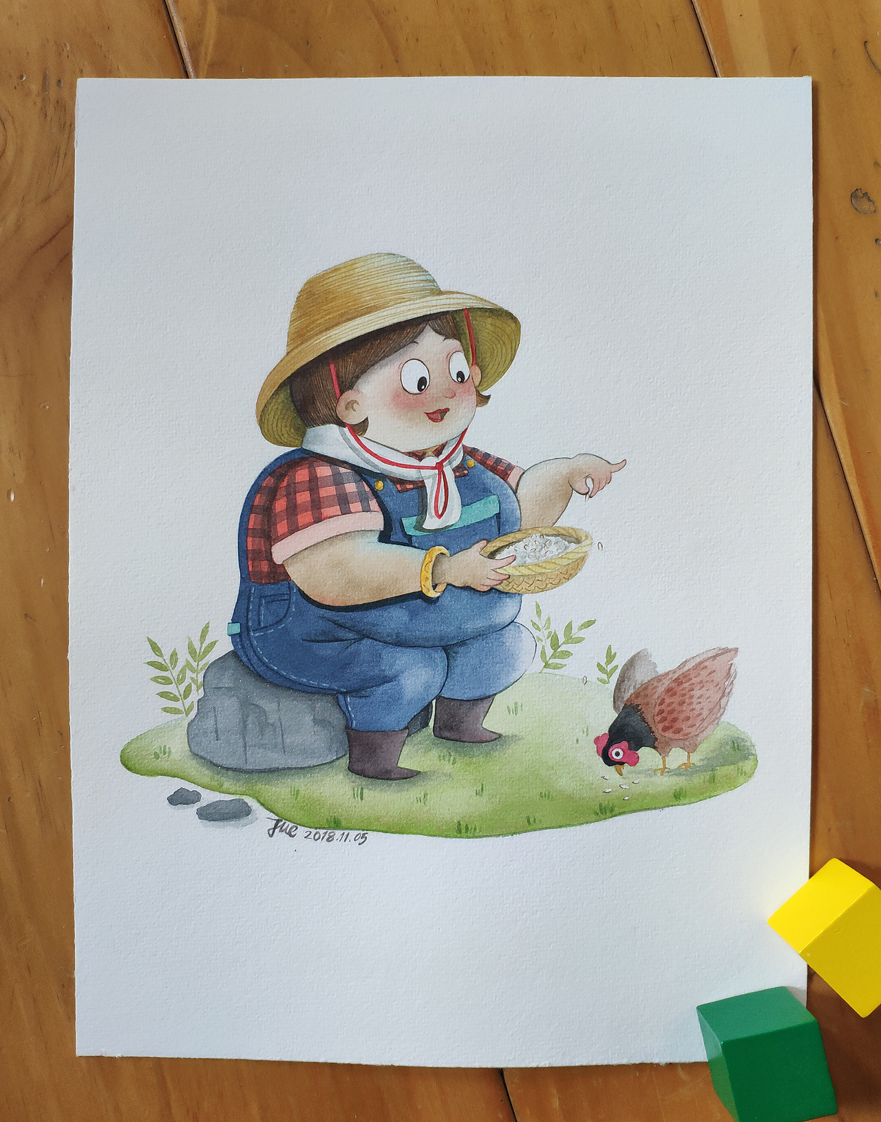 最近的插画习作