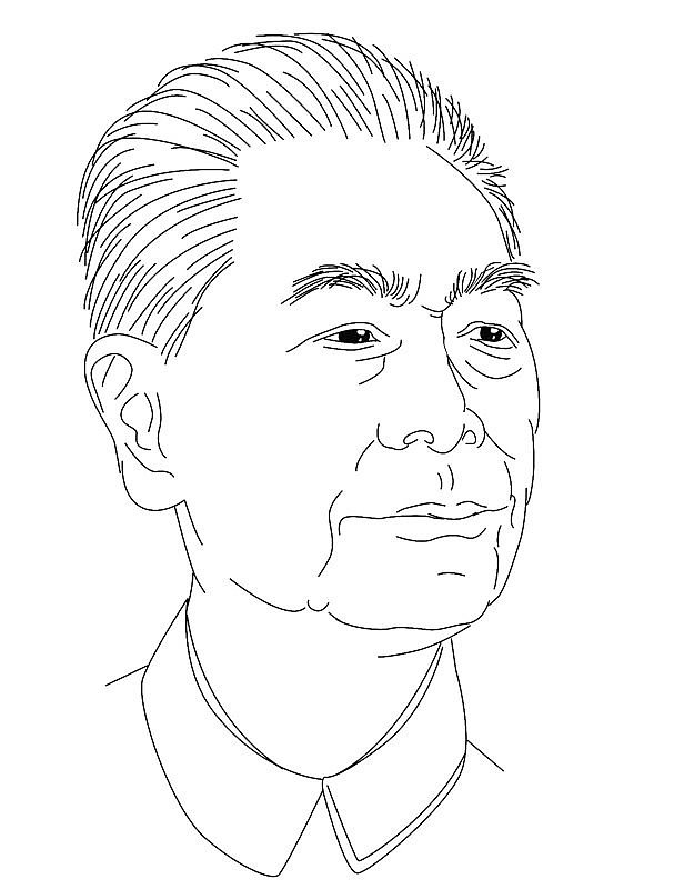 刘勇良人物肖像作品选登