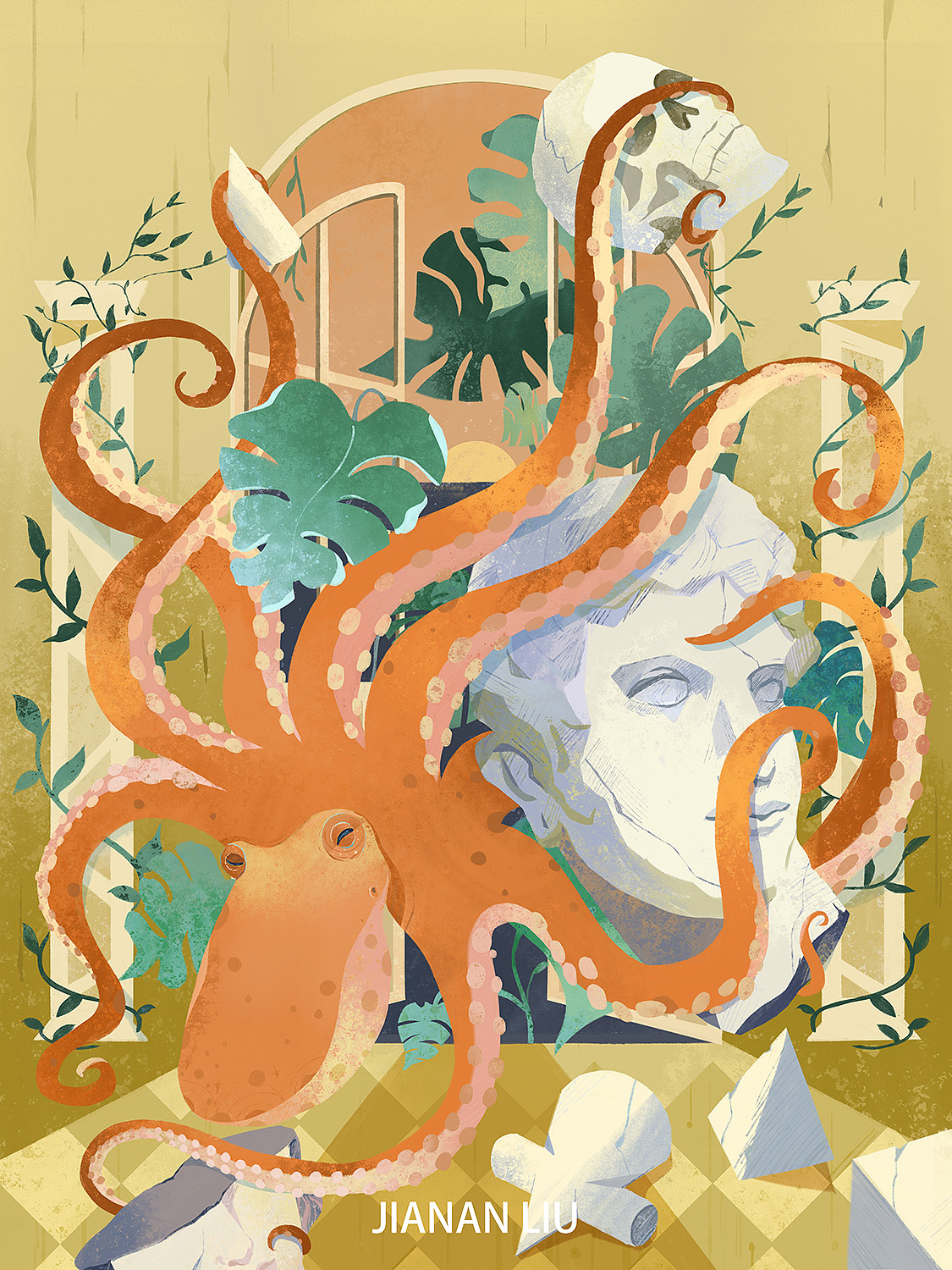 2021插画集合（图ZMjg2MjM2NDc2） - 商业插画 - 站酷设计师JiananPro原创素材 - 站酷ZCOOL