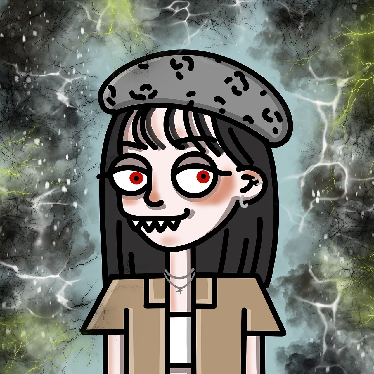 《红眼病百人斩斩斩》（图ZMjcxOTE1MTQ4） - 艺术插画 - 站酷设计师毛毛毛毛密密麻麻原创素材 - 站酷ZCOOL