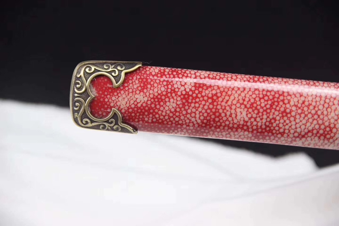 20寸鲨鱼皮简装唐刀