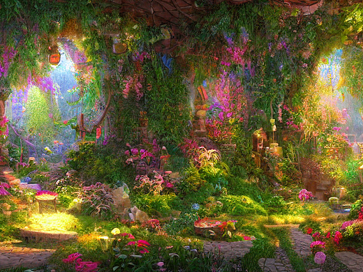 #AI创作实验室#灵感花园