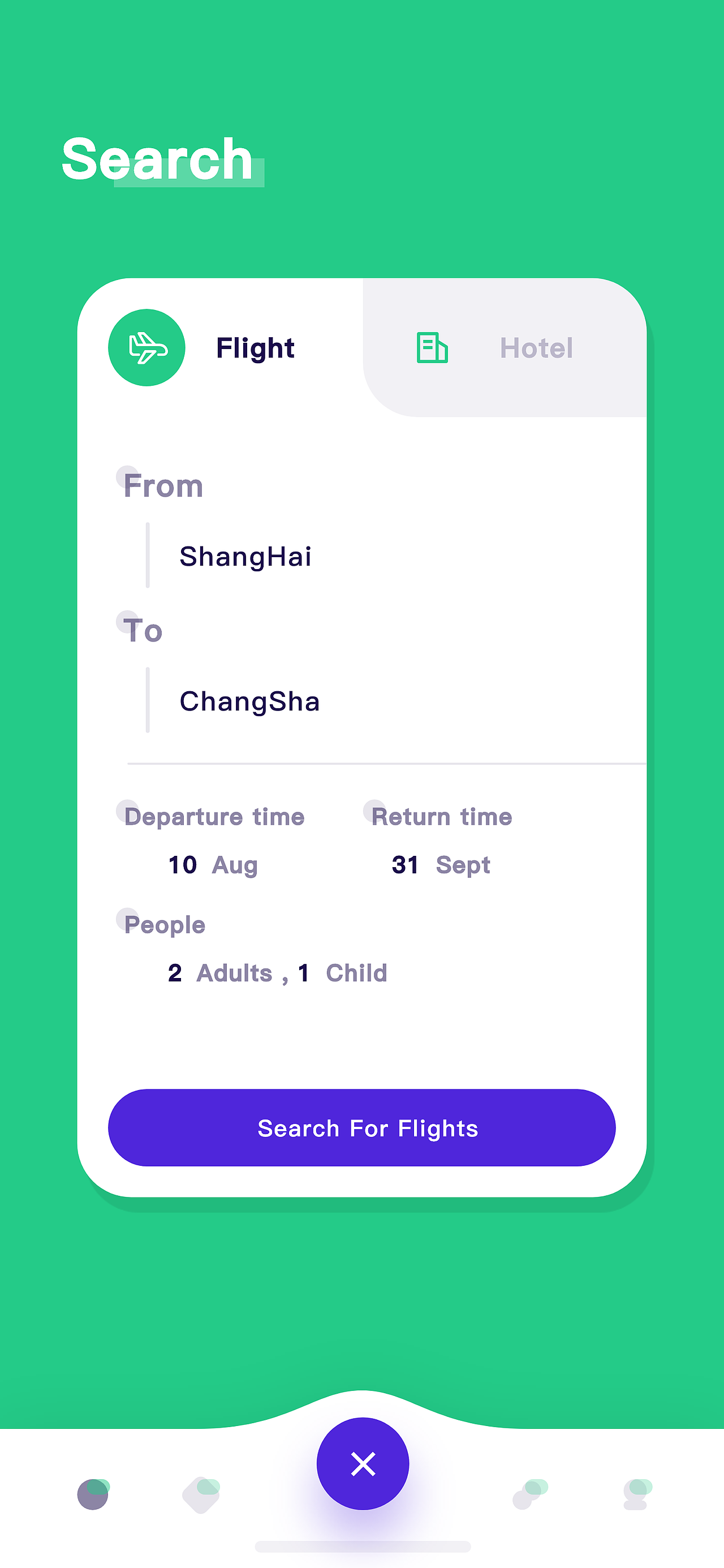 【概念】航班和酒店app（图ZMTY5NTUyNzE2） - APP界面 - 站酷设计师Paixs原创素材 - 站酷ZCOOL