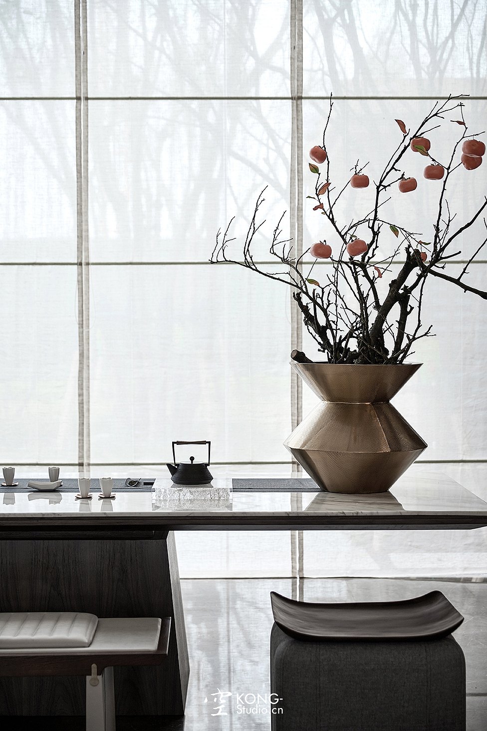 空与间建筑摄影:东方意境,江州锦云销售中心