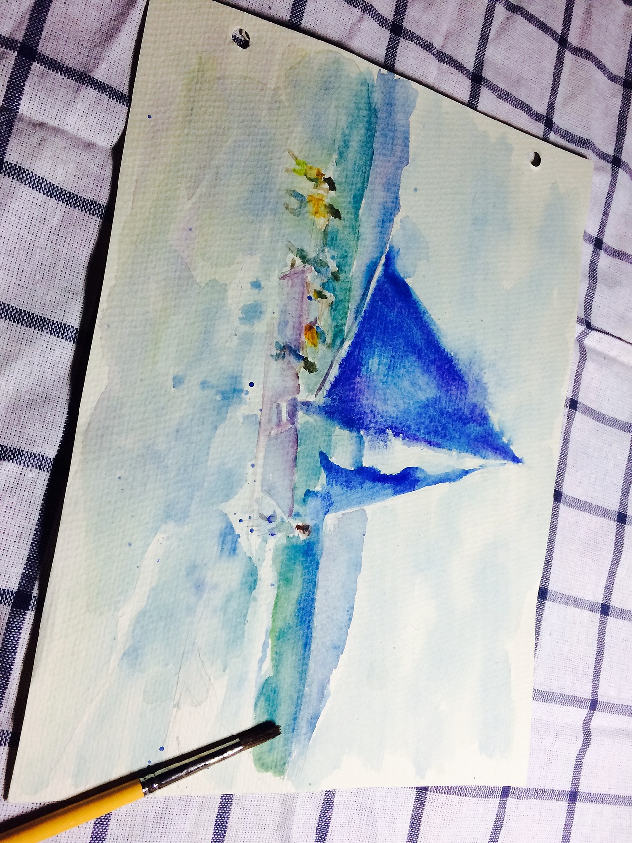 【集予水彩老师】华华的轻水彩