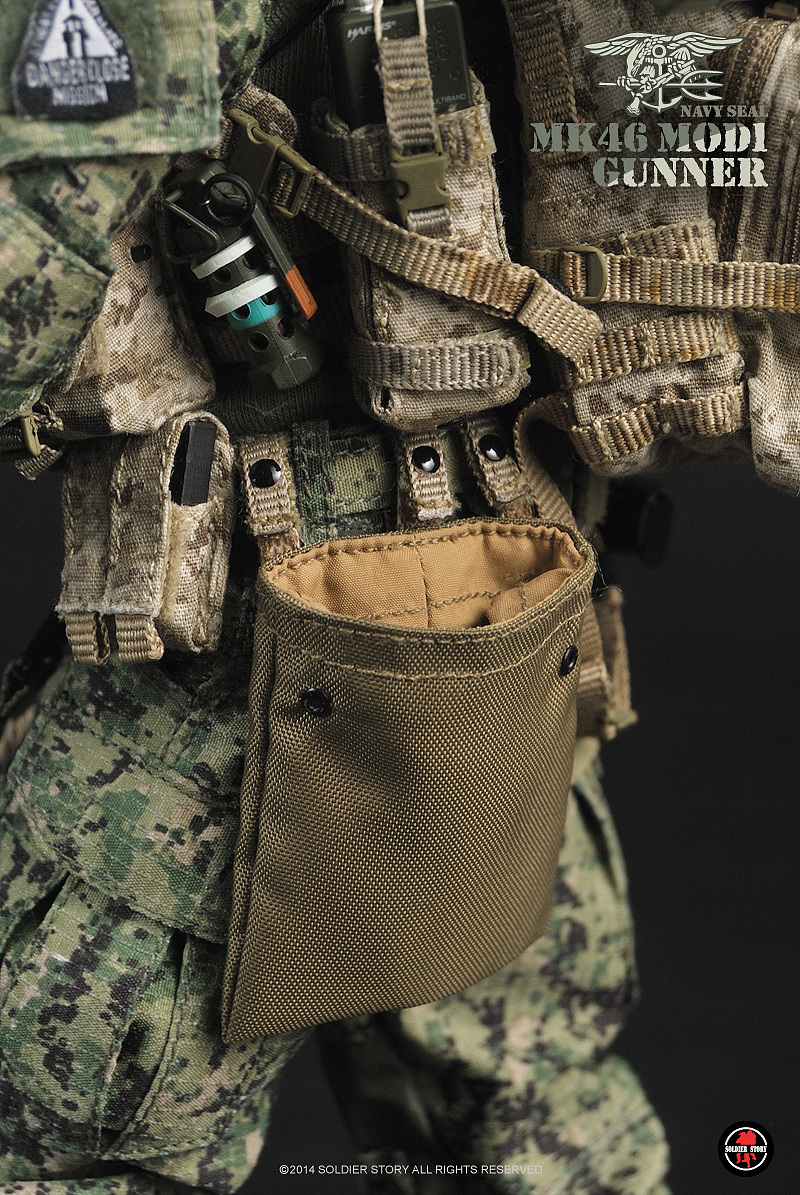 SoldierStory 美国海军海豹突击队 MK46 MOD1机鎗手（图ZMTExMDIwMTg4） - 手办/模玩 - 站酷设计师SoldierStory原创素材 - 站酷ZCOOL