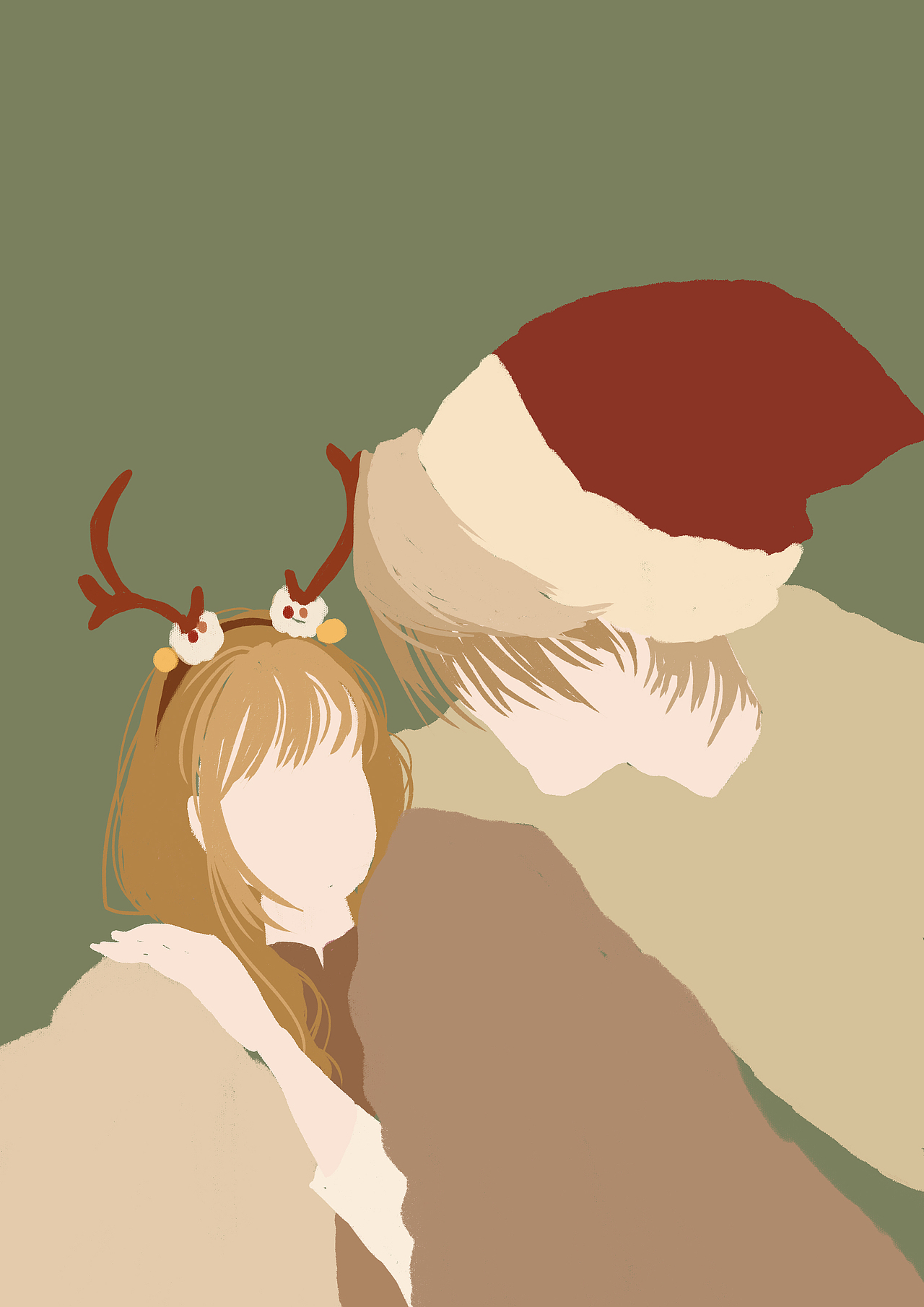 圣诞老人与小娇妻