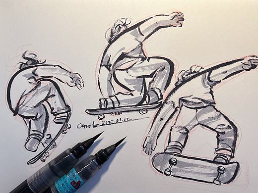 OLLIE/创意速写/第一周