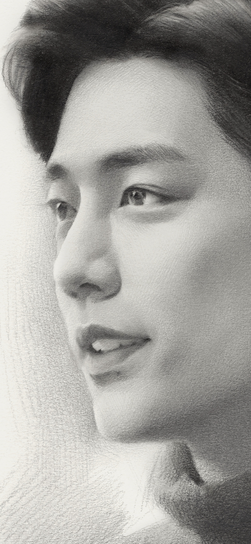 六月素描头像合集