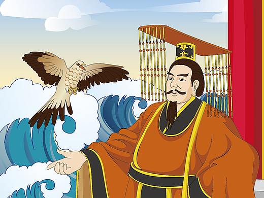 中国古代神话故事商业矢量插画（个人主页-ZMzU3NjYxNDg=） - 商业插画 - 站酷设计师miersha原创素材 - 站酷ZCOOL