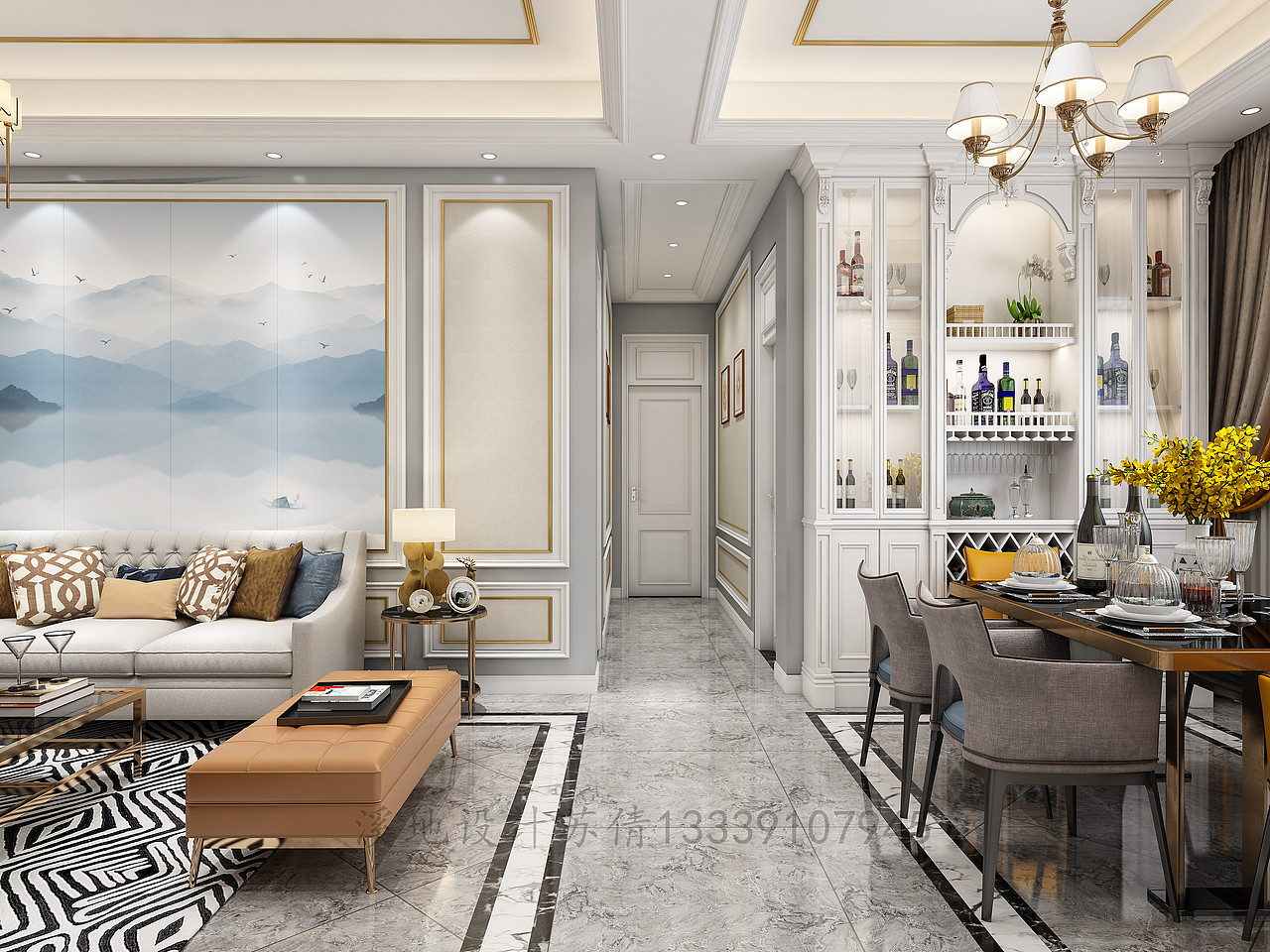 现代轻奢 简中轻奢 简法轻奢 简欧轻奢 简美轻奢