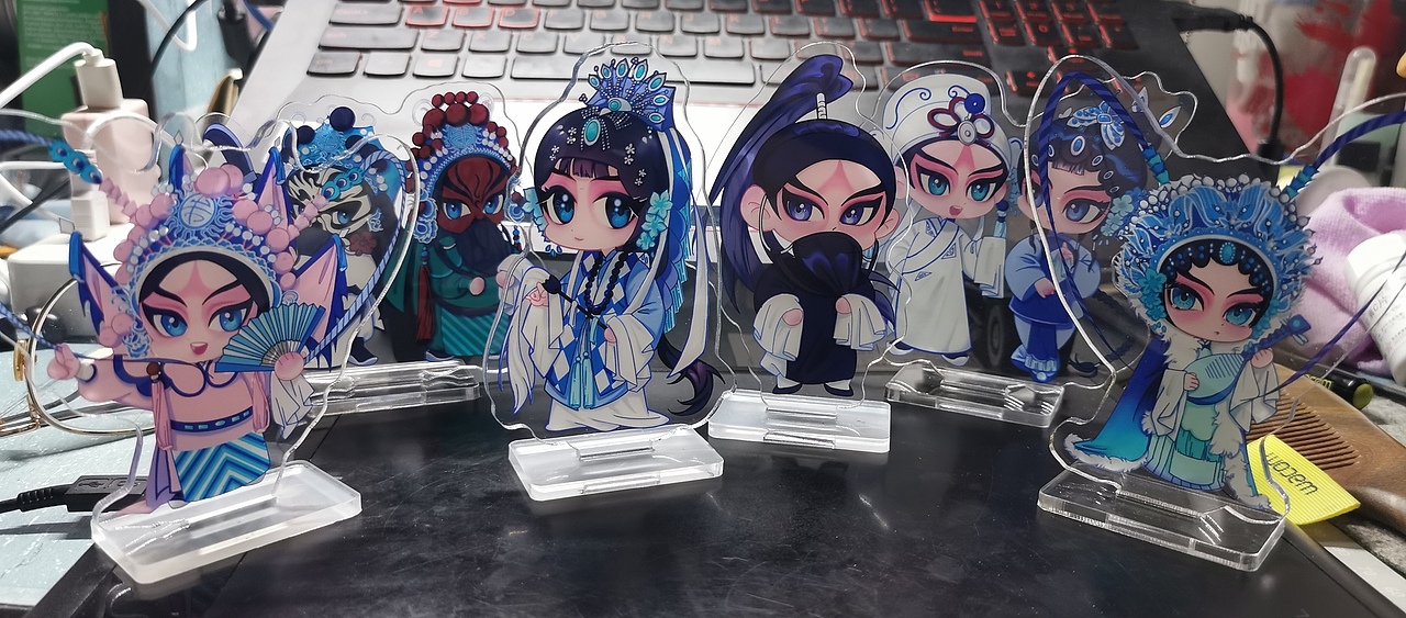 桂剧文创和插画