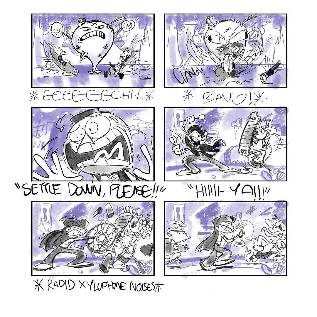 masonearwood分镜头作品绘画参考~ .（图ZMjc0NDAzNTYw） - 短篇/格漫 - 站酷设计师恬梦国美考研原创素材 - 站酷ZCOOL