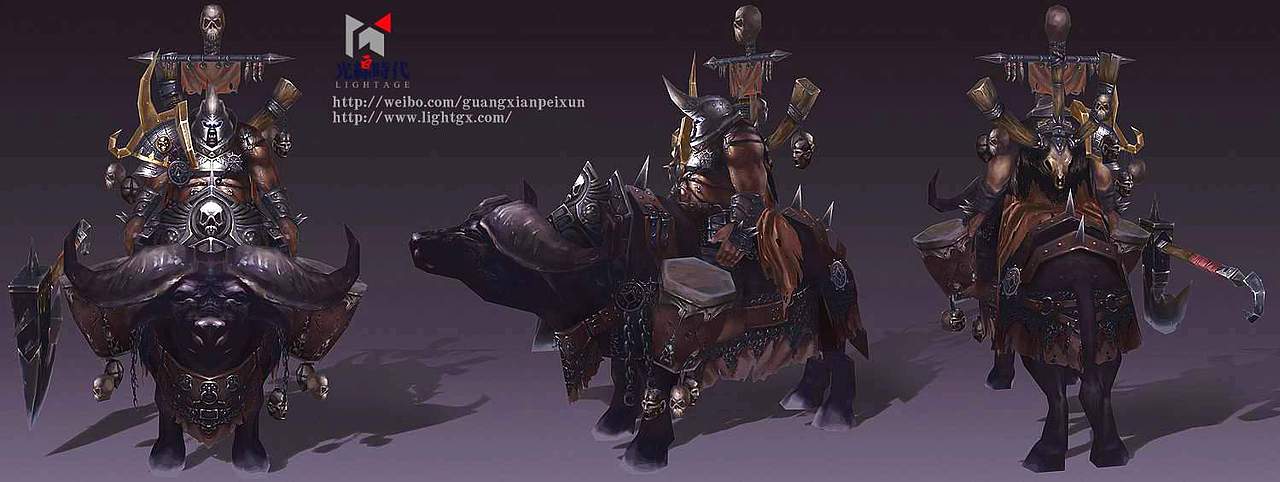 游戏模型（图ZMTAyNDY1MTc2） - 人物/生物 - 站酷设计师lightablaze原创素材 - 站酷ZCOOL