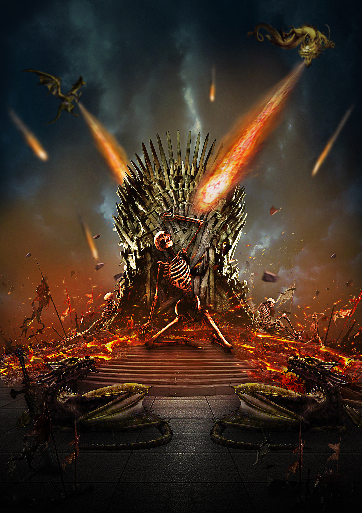 ps合成练习|平面|海报|毕了个安 - 临摹作品 - 站酷 (zcool)