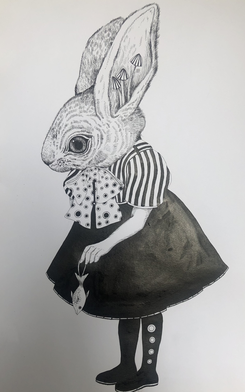 动物针管笔插画（图ZMzI1Mjc2NTMy） - 新锐潮流插画 - 站酷设计师王然君原创素材 - 站酷ZCOOL