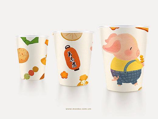 关东煮-纸杯设计