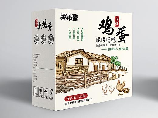 鸡蛋包装设计，咸鸭蛋包装设计、农产品包装设计
