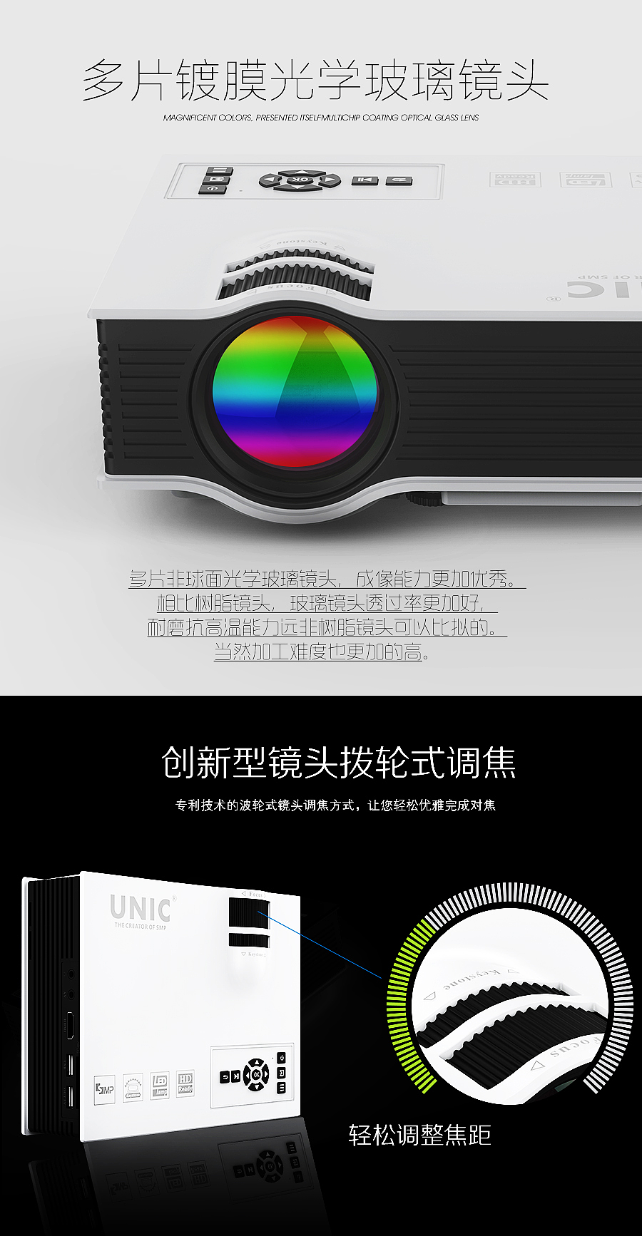 投影仪-详情页（图ZNTE0NjE0NzI=） - 电商 - 站酷设计师阿喆小窝原创素材 - 站酷ZCOOL
