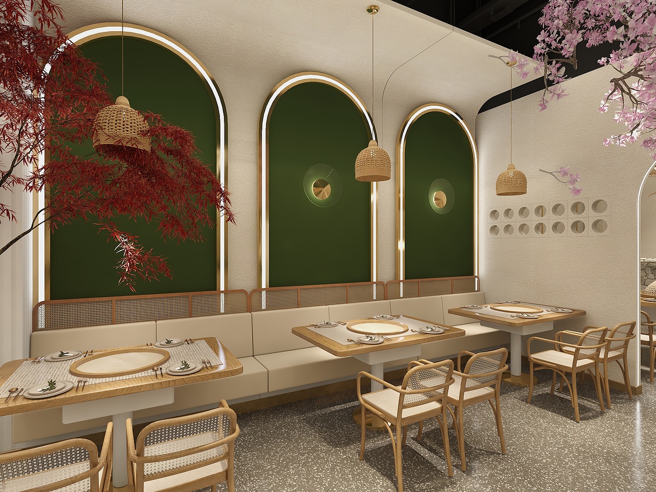 宴鱼稼石锅鱼设计 火锅店设计