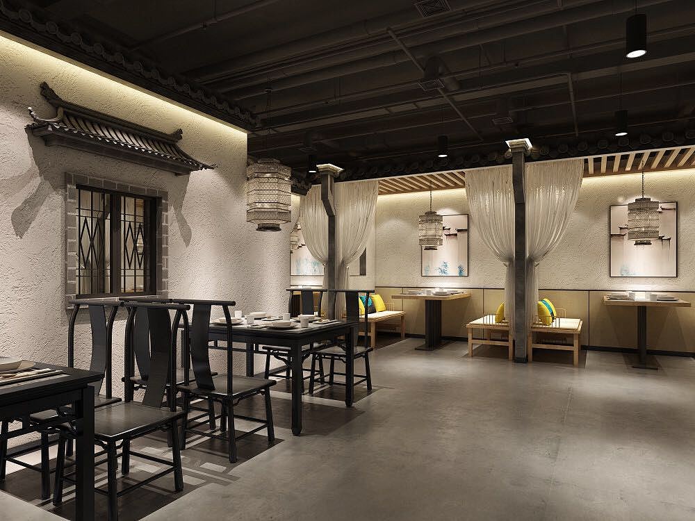 中餐厅室内空间设计改造