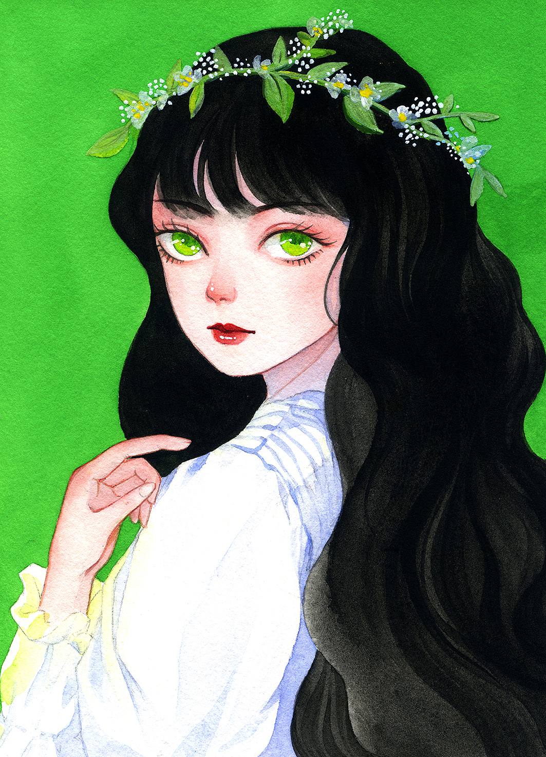 我的水彩创作进化史（图ZMjg5NzM0NzY0） - 商业插画 - 站酷设计师柒月画画原创素材 - 站酷ZCOOL