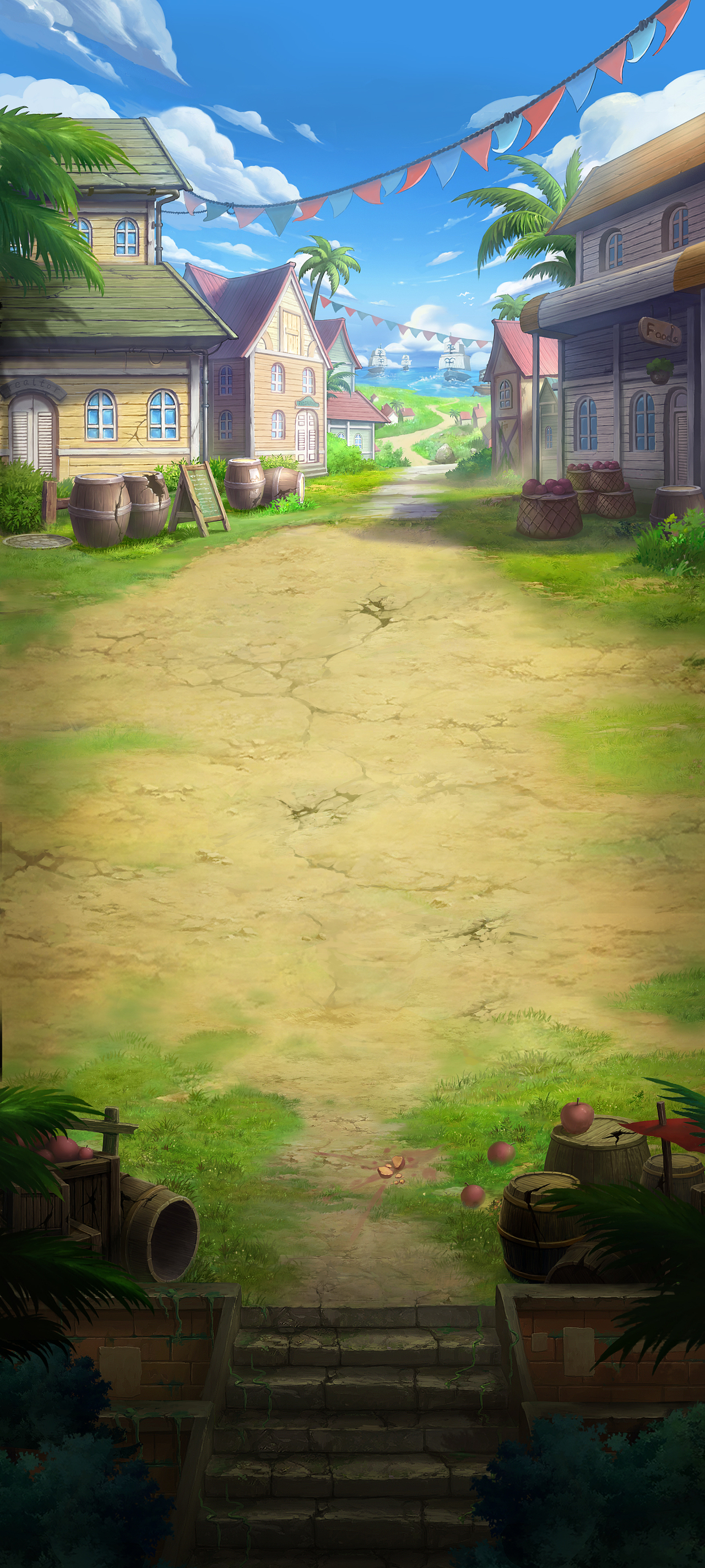 海贼王日系场景