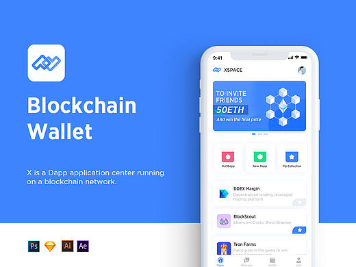 区块链项目 X SPACE 2.0（个人主页-ZMzk5NTk0NjQ=） - APP界面 - 站酷设计师Aaron_夏原创素材 - 站酷ZCOOL