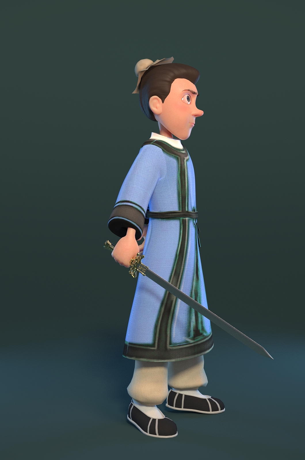 动画制作 卡通人物 卡通角色三维建模 maya 三维人物
