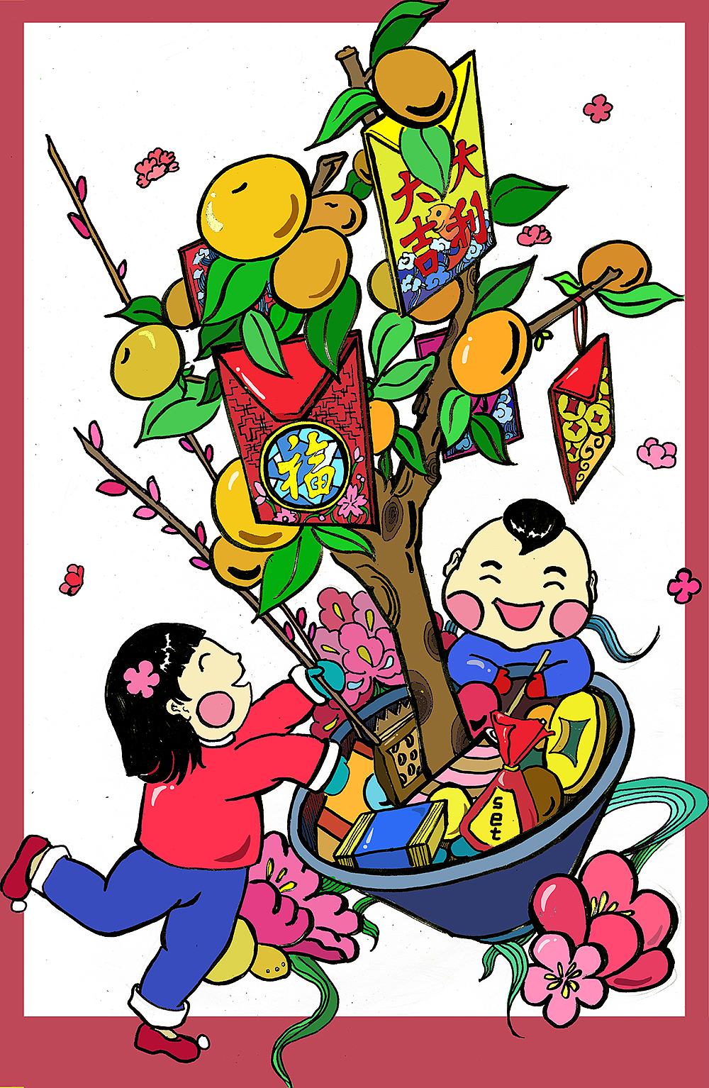 徐福记 商业插画练习（图ZNjg3MTk3MzY=） - 创作习作 - 站酷设计师杨鸿飞原创素材 - 站酷ZCOOL