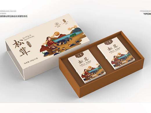 康仙草保健品包装设计-艺点意创